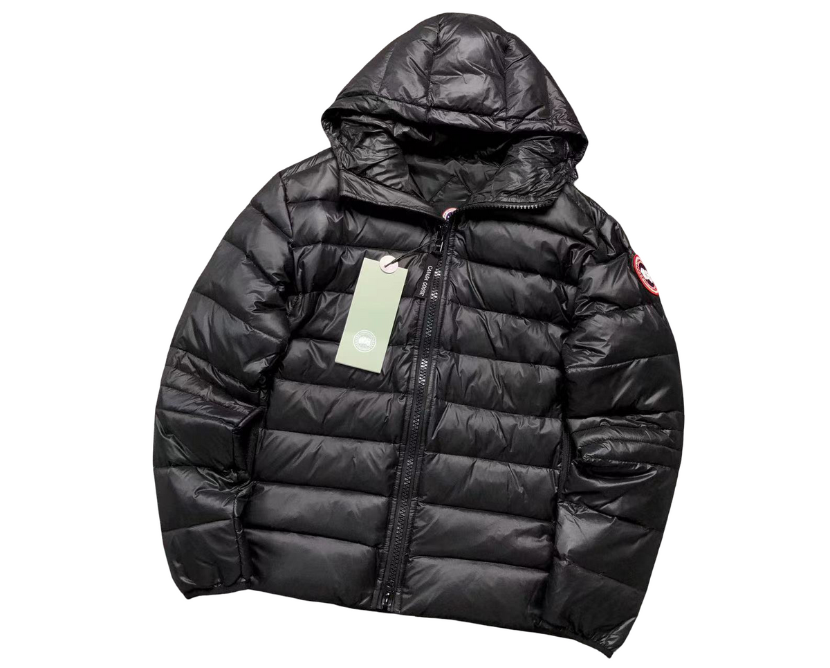 Canada Goose Crofton Slim Fit Down Jacket Black