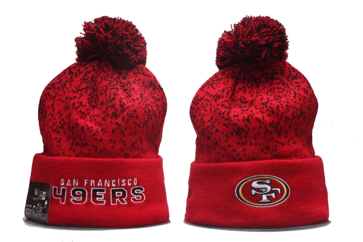 san francisco 49ers sport pom ’47 cuff knit