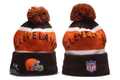 cleveland browns sport pom ’47 cuff knit