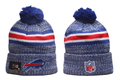 Buffalo Bills Pom Pom Cuffed Knit Beanie