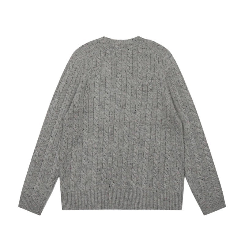 LFC8  New high-quality men's and women's autumn and winter round neck sweater base sweater clothes