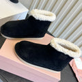 Miu Miu 2026 Snow Ankle Boots Suede 977010