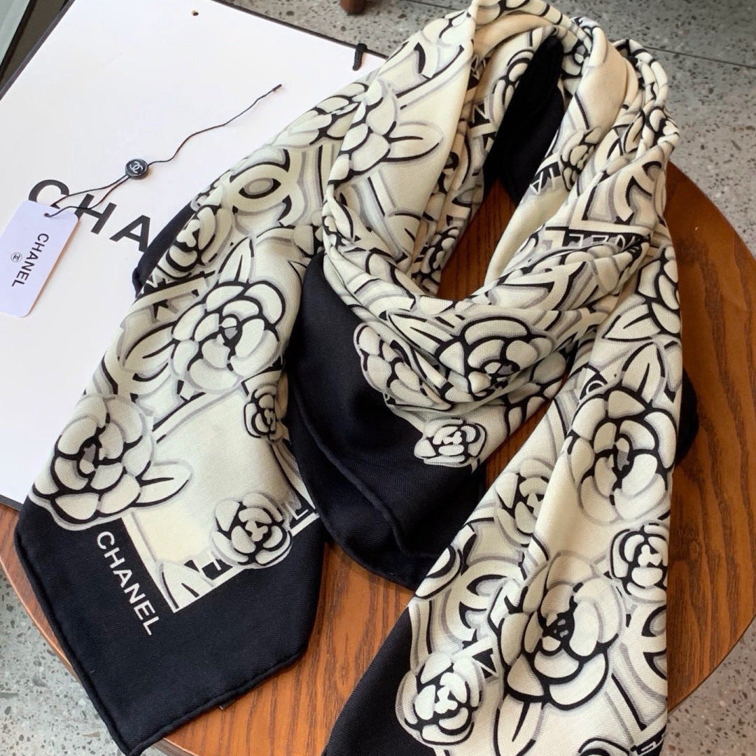 '- 26S SCARF 140 IN CASHMERE AND SILK 309374